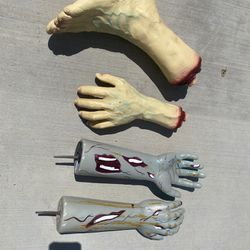 Halloween Zombie Body Parts 
