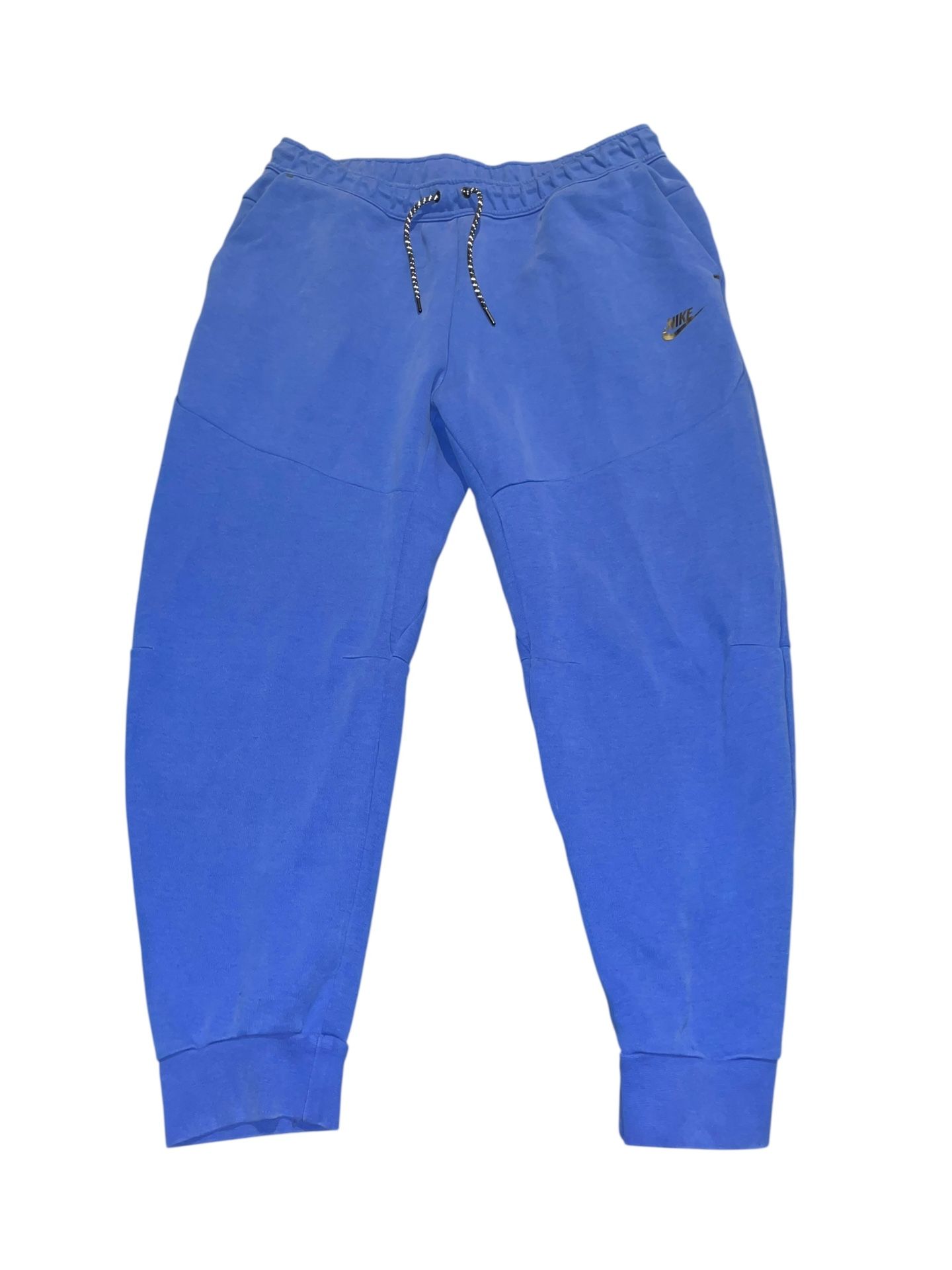 Nike Tech Fleece Mens 2XL Blue Joggers