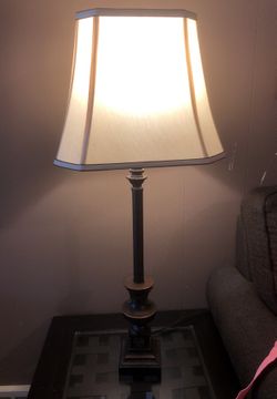 Lamp with shade