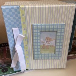 Baseball Bear Memory Box