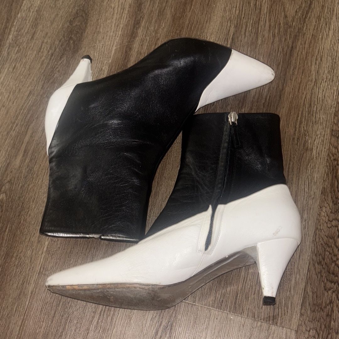 Givenchy Black & White Boots