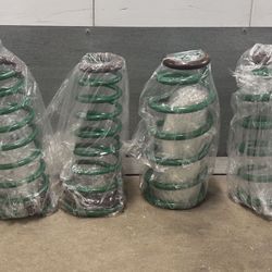 TEIN Dress-Up Master Lowering Springs Kit - Stylish Spec - Green New in box 2 (F-P1R56-OU1-EEC) 2 (F-P1R57-OU1-EEC)
