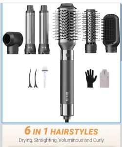 6 in 1 Hair dryer/brush