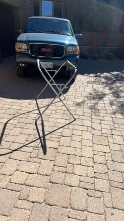 Heavy Duty Auto Glass Stand Galvanized With Stainless