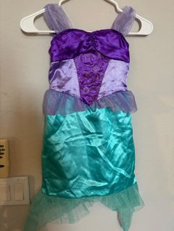 Little Mermaid Ariel Girls Costume Dress