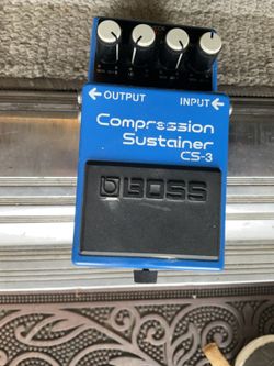 Boss Compression Sustainer Cs3 