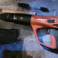 Hilti powder actuated nail gun (Dx 460)