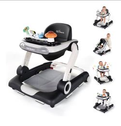 NEW 5-in-1 Baby Walker & Activity Center – Black – Sealed Box
