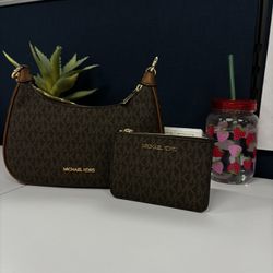 MK Purse with Gold Chain