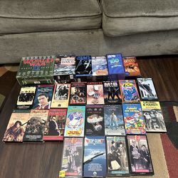 25 VHS Tapes