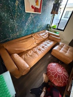 Article Sven Couch with Ottoman