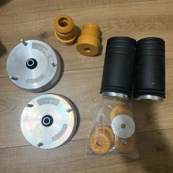 Front Strut Shock Top Mounts Support Upper Lower Bump Stop For BMW X5 X6 E71 E70