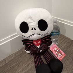 16” Valentine Jack Skellington Plush