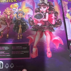 Monster High Doll Monster Ball Draculaura & Clawdeen Wolf 