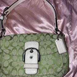 Green Coach Bag