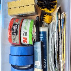 Sand Paper Blue Tape