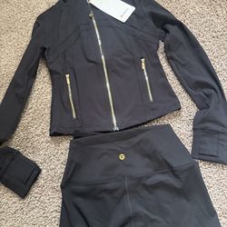 Lululemon define cropped set