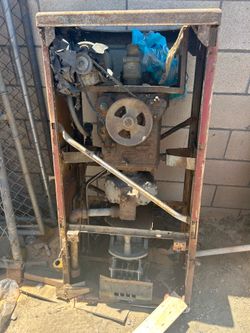 2 Antique gas pumps
