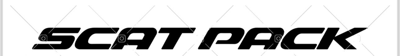 Scat Pack Decal