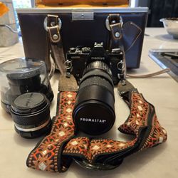 Mamiya Auto X 1000 Camera W Wide Angle Lense