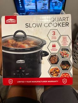 Chef Elect Quart Slow Cooker