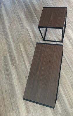 Coffee table and side table