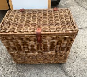 Huge wicker trunk