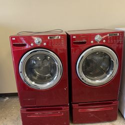 Lg Washer Set 