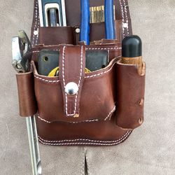 Multiple Tool Leather Holster