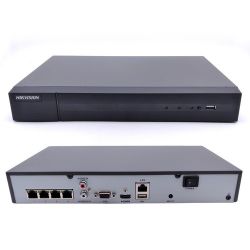 Hikvision 4 Channel PoE 4K NVR, 8MP H.265+