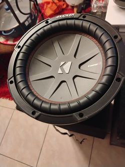 10 inch Kicker Comp R subwoofer