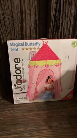 Girls play tent