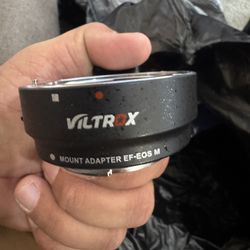 EF-EOS M Lens Mount Auto Focus Adapter, Compatible with Canon EF/EF-S Lens to Canon EOS M (EF-M Mount) Mirrorless Camera Body EOS M100 M50 M3 M10 M6 M