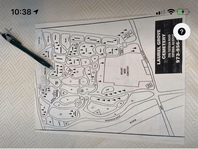 4 Grave plots Laurel Grove Cemetery Totowa NJ