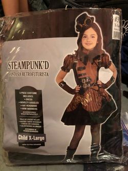 Steampunkd girl costume