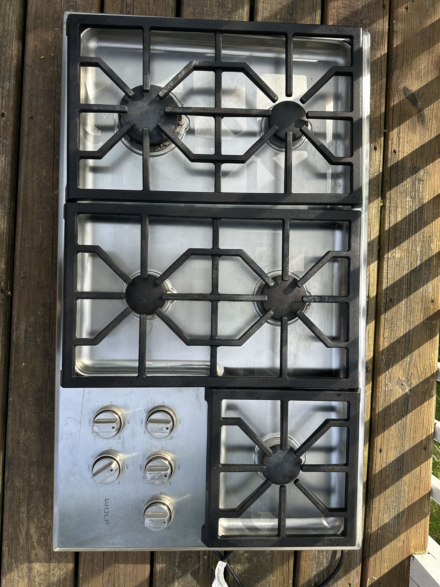 Wolf Gas Cooktop 