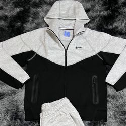 New Nike Tech Gray Black Full Set Sizes M L XL