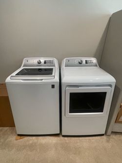 ‼️ GE Washer & Dryer - Works - OBO