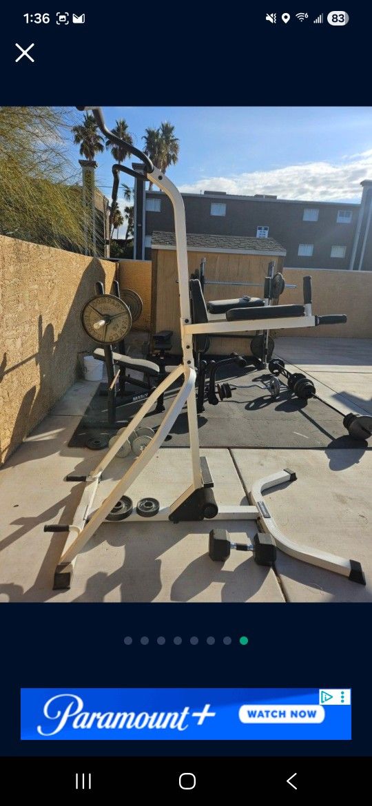 Smith MACHINE & pull Up Bar