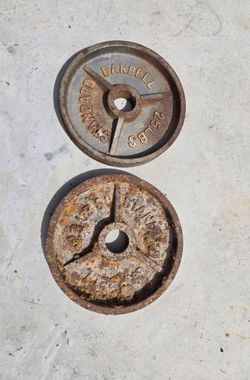 25lb Olympic Plates