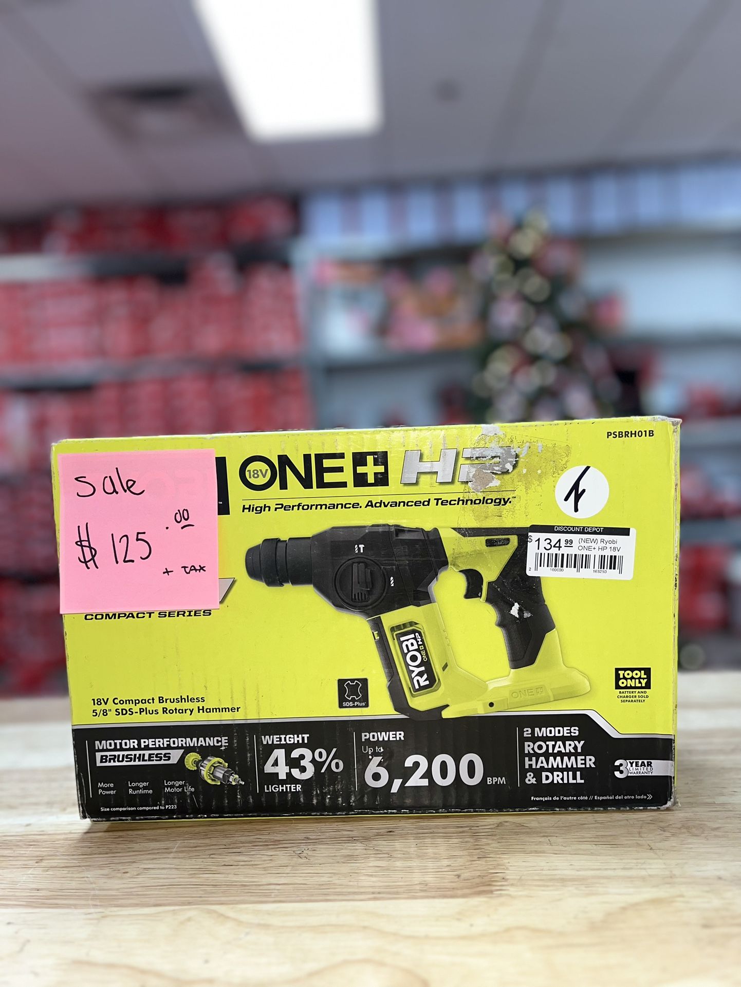 Makita Tools RYOBI ONE+ HP 18V Brushless Cordless Compact 5/8 In