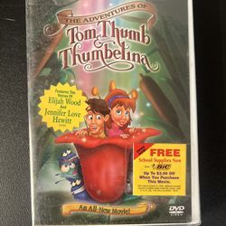 The Adventures of Tom Thumb & Thumbelina (DVD, 2002) Hans Christian Anderson New