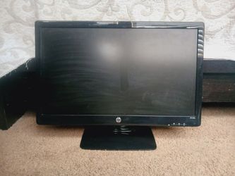 HP HD 23 inch back-lit flat screen monitor