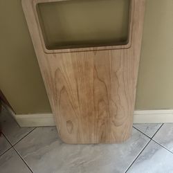 Large maple cutting board