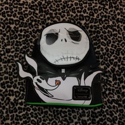 Jack And Zero Nightmare Before Christmas Loungefly Bag 