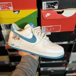 Nike Air Force 1 Low Hare Space Jam size 11 USED