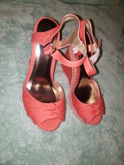Sandalias De Tacon Talla 7