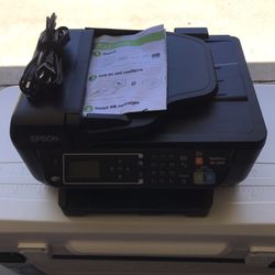 Epson Workforce WF-2650 All-In-One Wireless Color Printer W/ Scanner, Copier & Fax