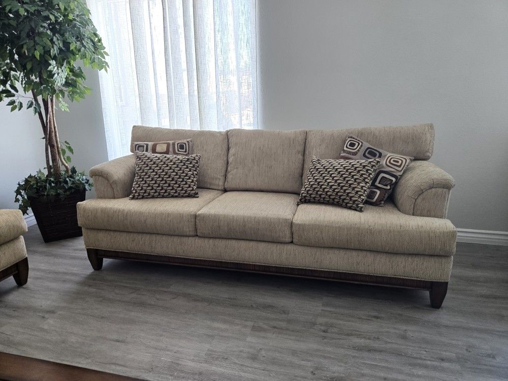 Sofa and Love Seat pair
