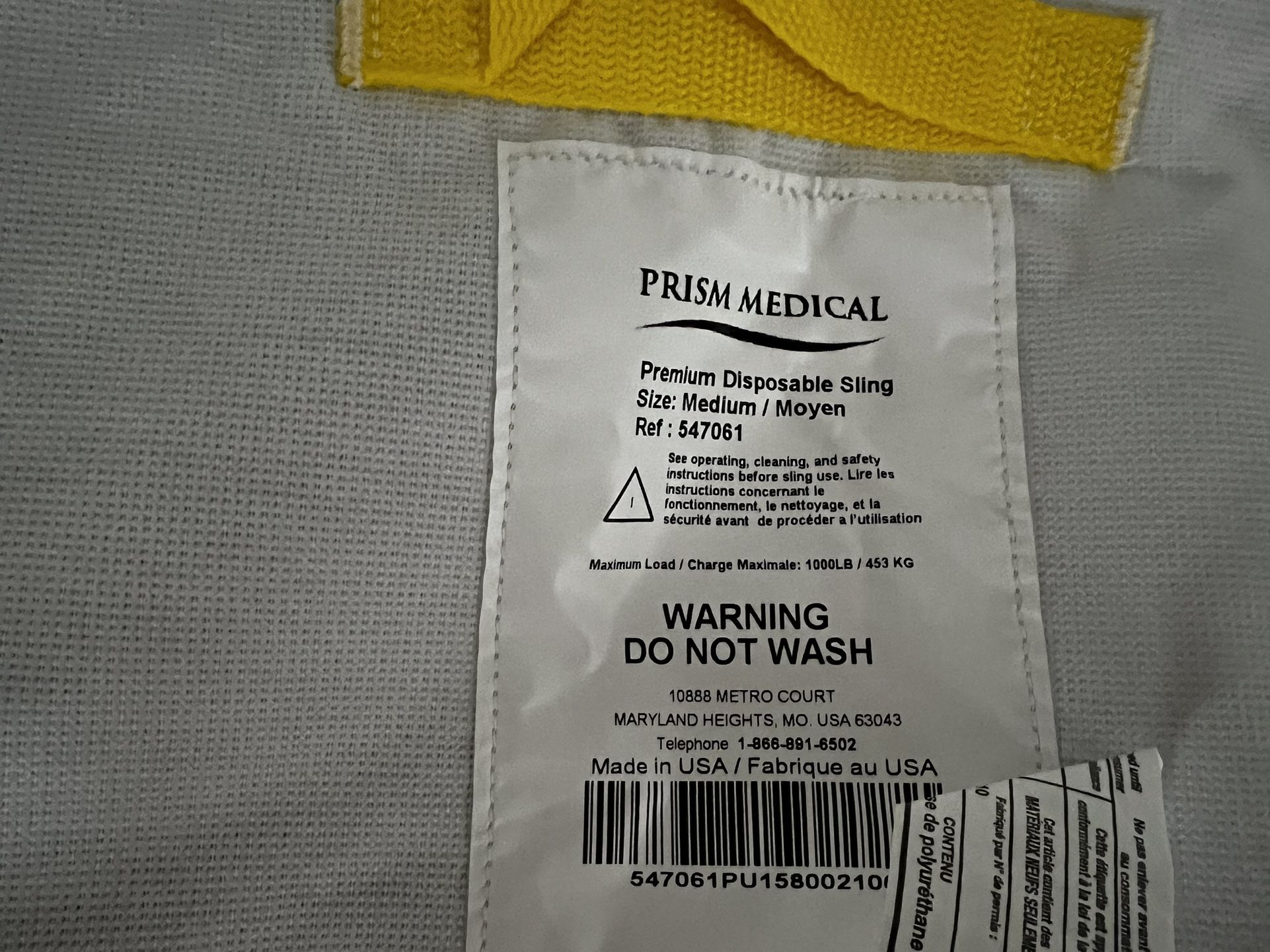 4 - Brand new Prism Disposable Sling - Size medium